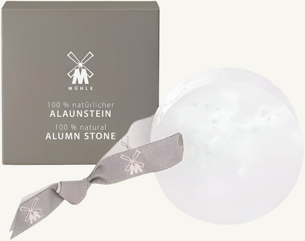 Alum Block - All Natural Aftershave, Antiseptic, Helps Heal Nicks, Cuts, and Razor Bumps