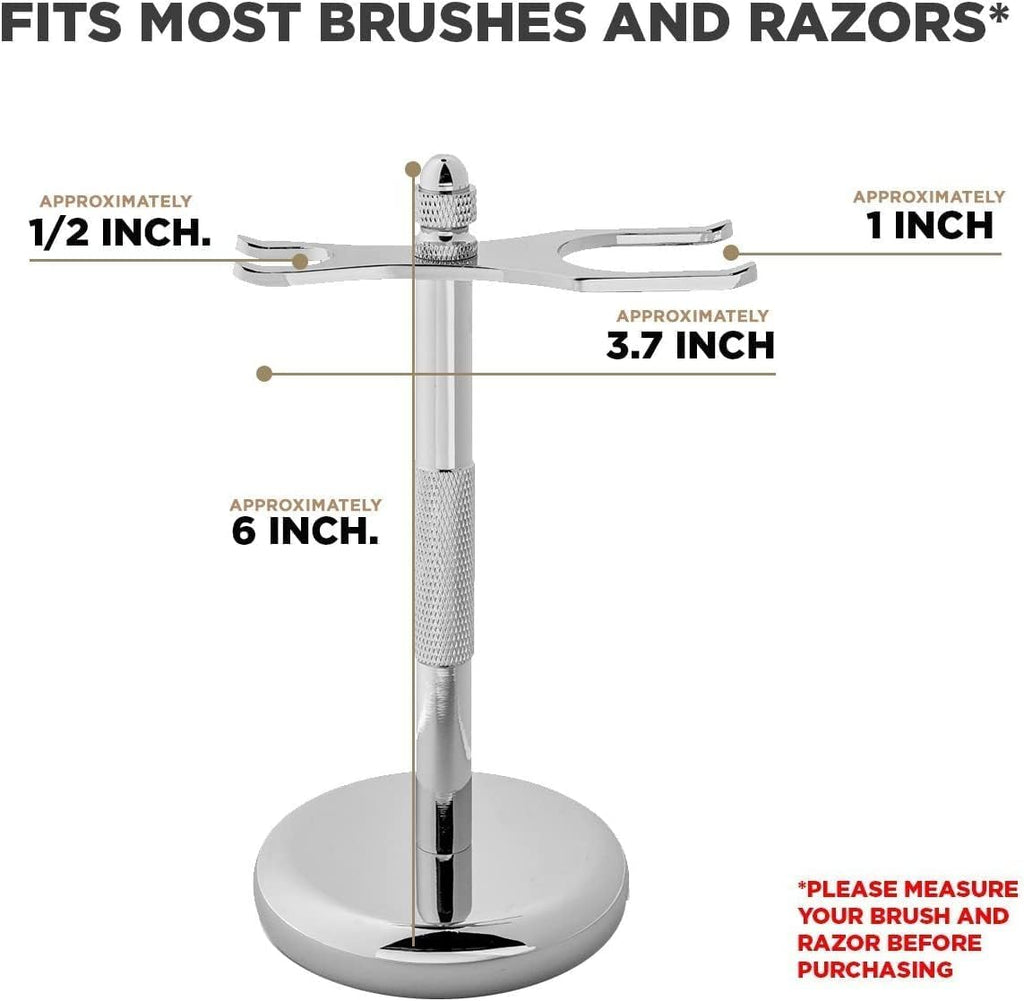 Perfecto Deluxe Black Razor and Brush Stand