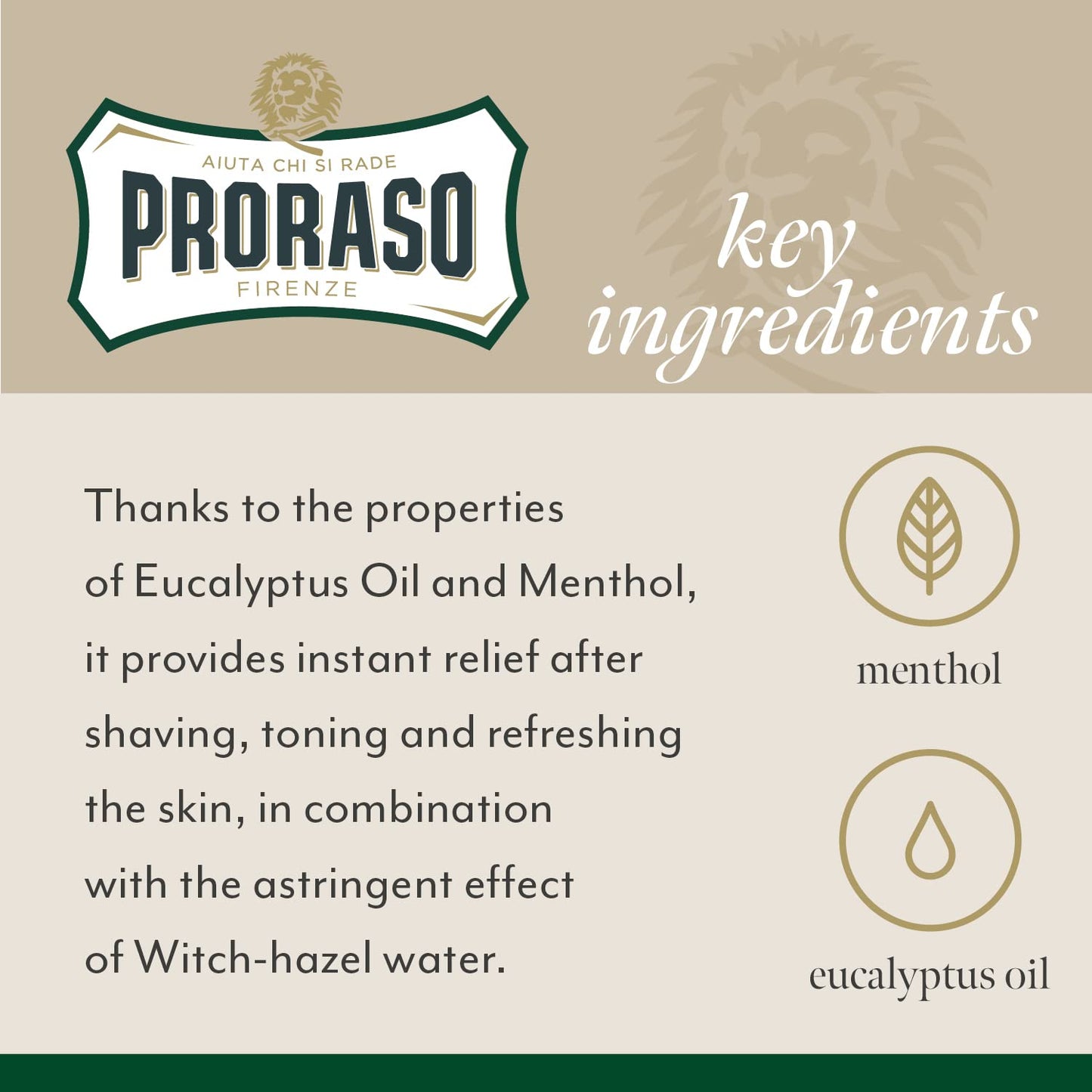 After Shave by Proraso