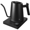 Greater Goods Electric Gooseneck Kettle, 1200W Stainless Steel with Precision Temperature Control, Fast Boil, BPA-Free, I1L (Onyx Black)