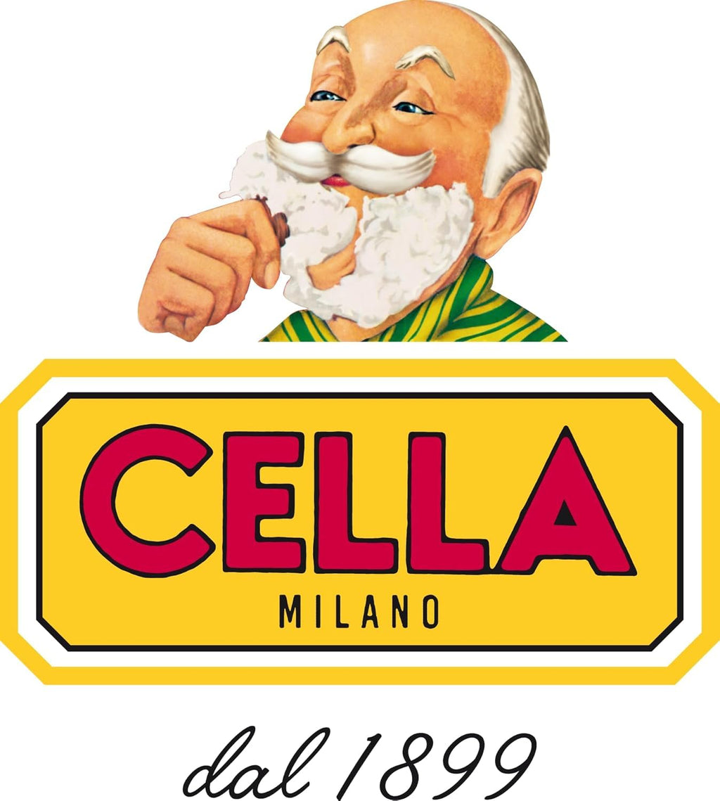 Cella Milano Classic Almond Shave Soap with Tallow, Made in Italy, A favorite of European Barbershops for 125 Years