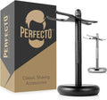 Perfecto Deluxe Black Razor and Brush Stand