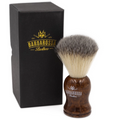 Wooden Synthetic Silvertip Shaving Brush by Barbarossa Brothers