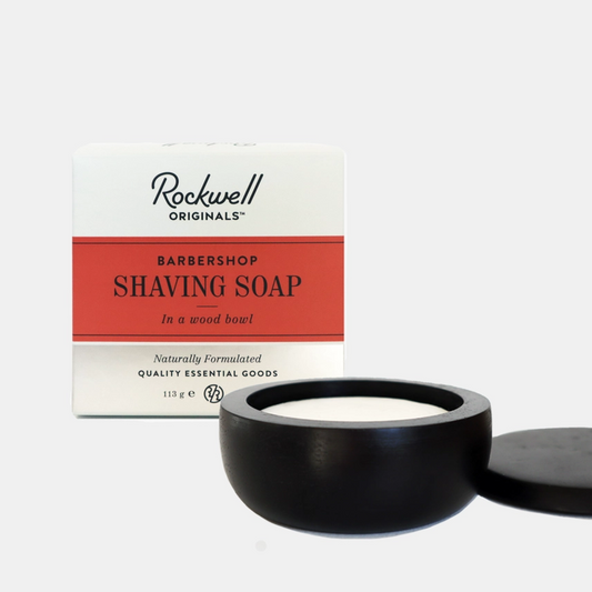 Rockwell Shave Soap - In a Wood Bowl